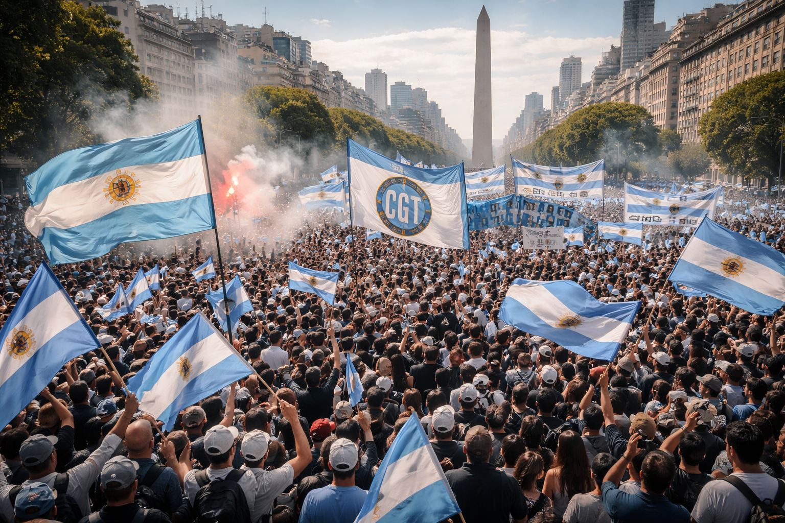 Greve Geral na Argentina abala governo Milei