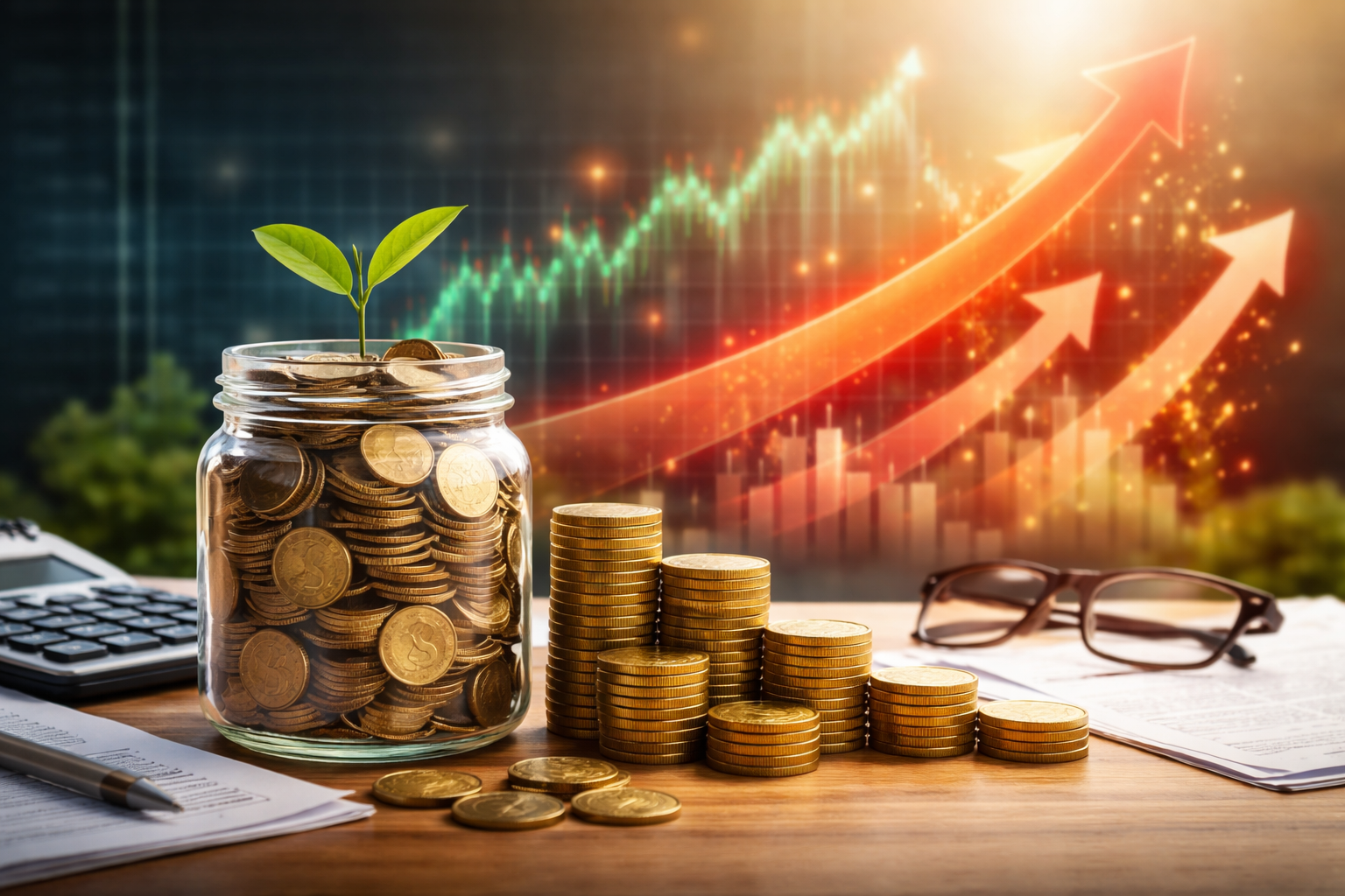 como a inflação reduz os ganhos dos juros compostos